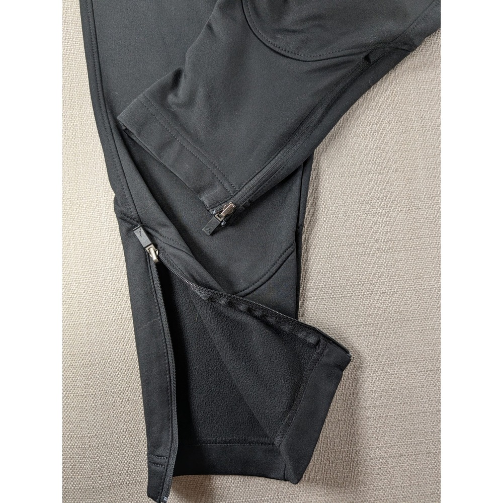 Jordan Therma-FIT Mens Joggers Black Red Jumpman Fleece Tapered Pants Size Large - Picture 5 of 8